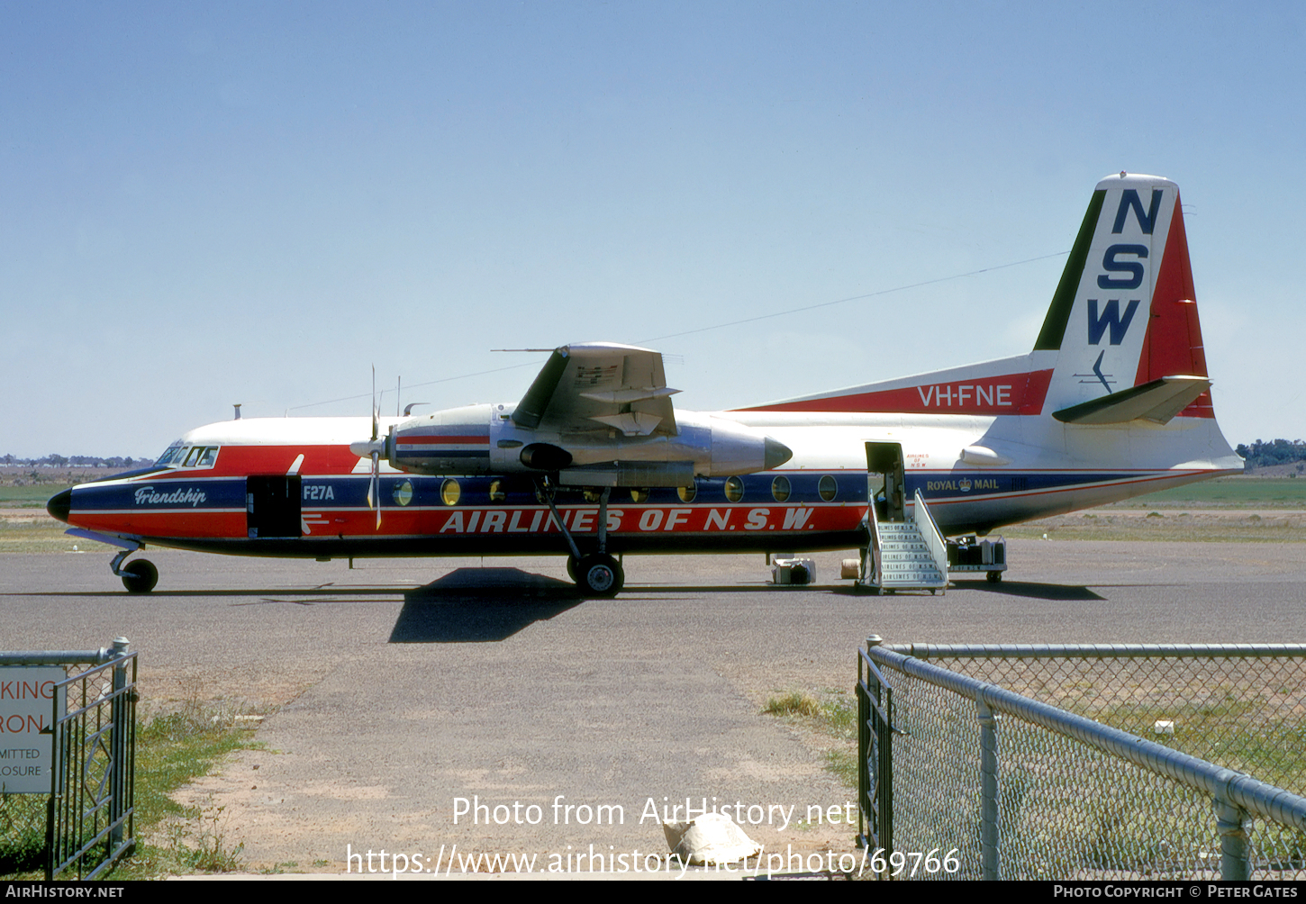 Aircraft Photo of VH-FNE | Fokker F27-200 Friendship | Airlines of NSW | AirHistory.net #69766