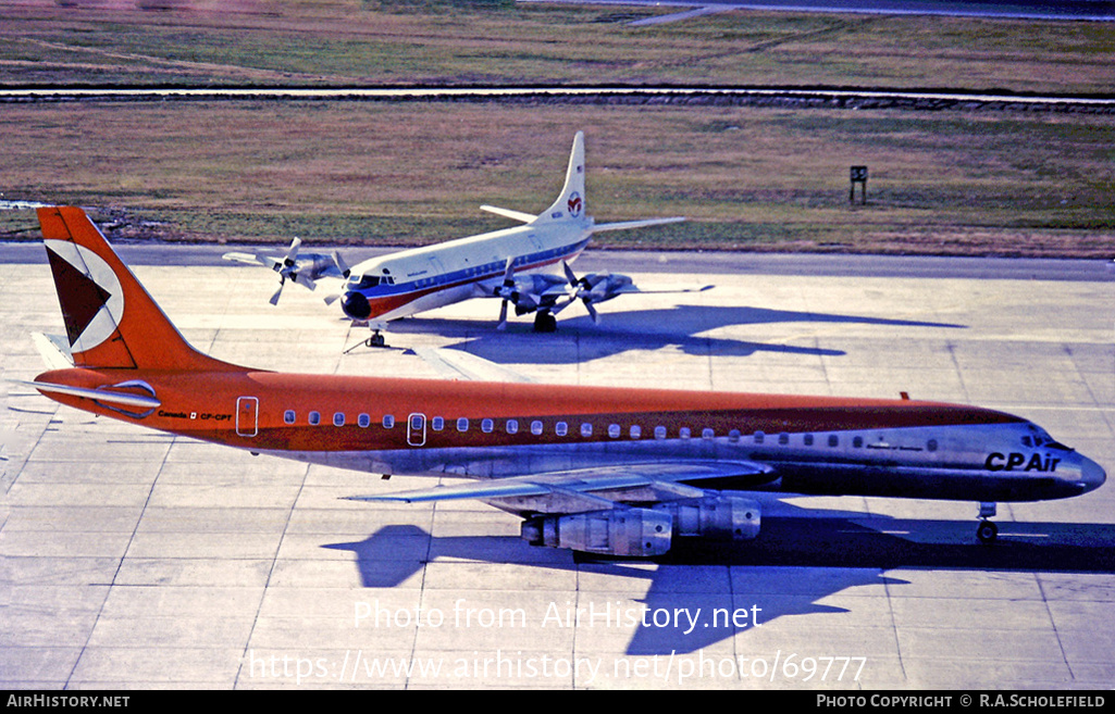 Aircraft Photo of CF-CPT | Douglas DC-8-55CF Jet Trader | CP Air | AirHistory.net #69777