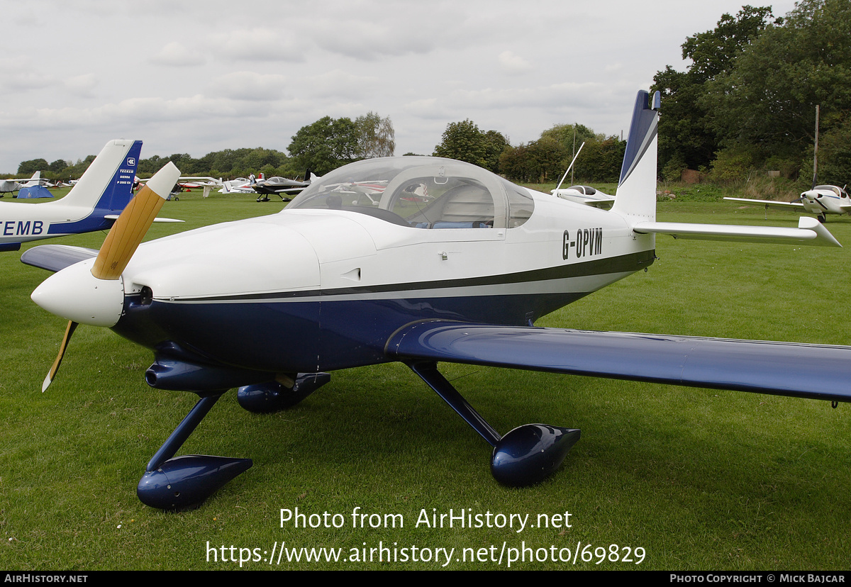 Aircraft Photo of G-OPVM | Van's RV-9A | AirHistory.net #69829