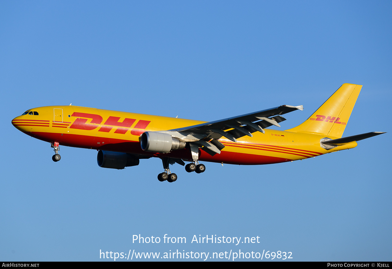 Aircraft Photo of D-AEAC | Airbus A300B4-622R(F) | DHL International | AirHistory.net #69832