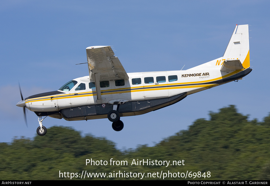 Aircraft Photo of N72KA | Cessna 208B Grand Caravan | Kenmore Air Express | AirHistory.net #69848