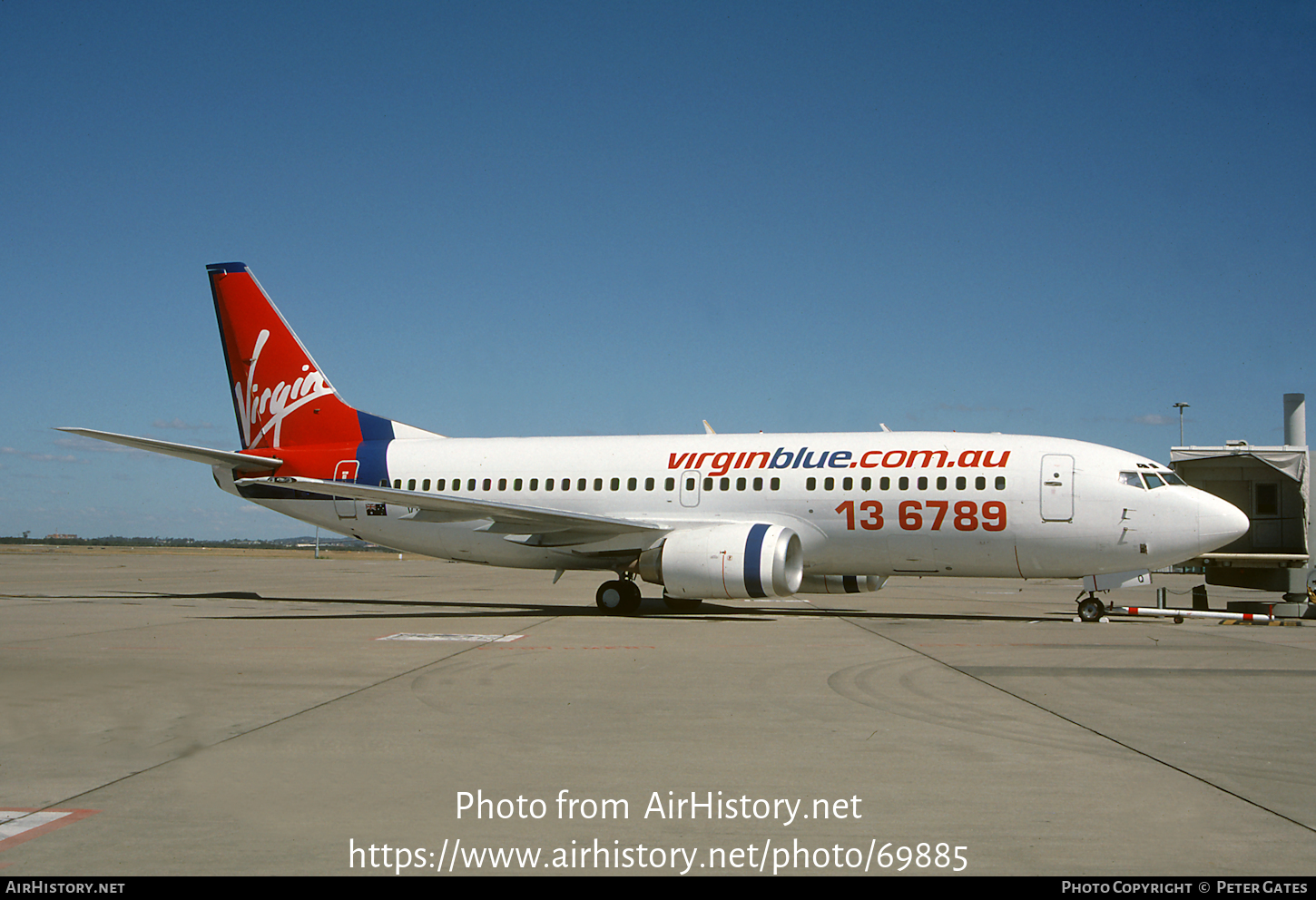 Aircraft Photo of VH-CZQ | Boeing 737-33A | Virgin Blue Airlines | AirHistory.net #69885