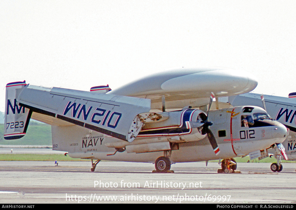 Aircraft Photo of 147223 | Grumman E-1B Tracer (G-117/WF-2) | USA - Navy | AirHistory.net #69997