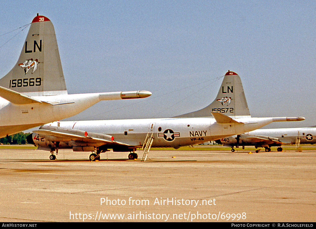 Aircraft Photo of 158572 | Lockheed P-3C Orion | USA - Navy | AirHistory.net #69998