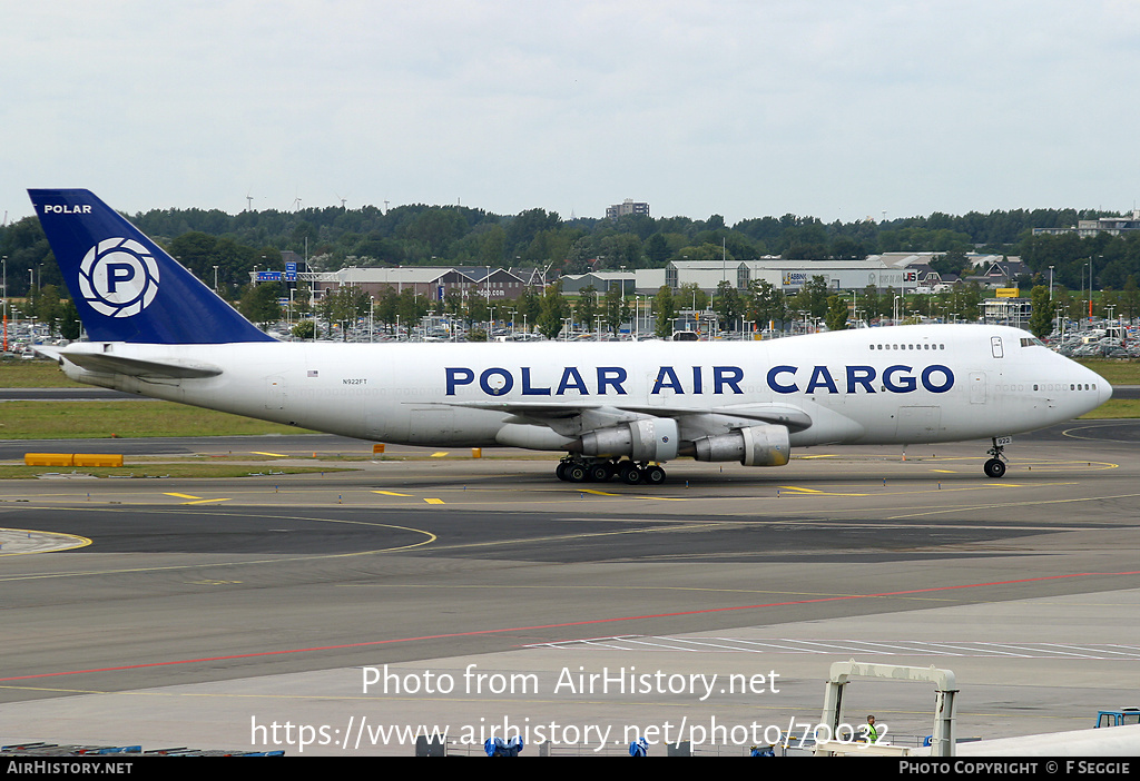 Aircraft Photo of N922FT | Boeing 747-2U3B(SF) | Polar Air Cargo | AirHistory.net #70032