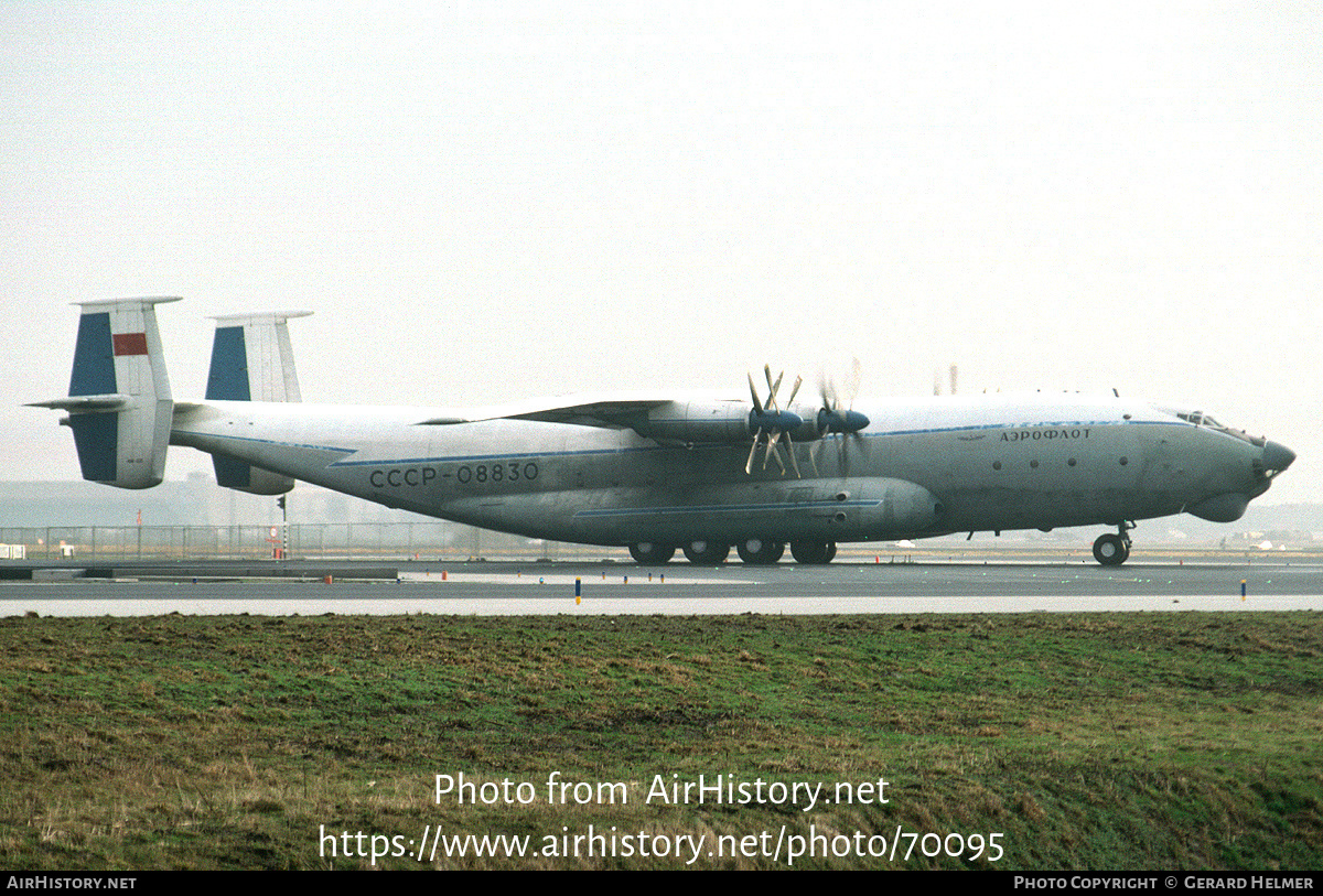 Aircraft Photo of CCCP-08830 | Antonov An-22A Antei | Aeroflot | AirHistory.net #70095