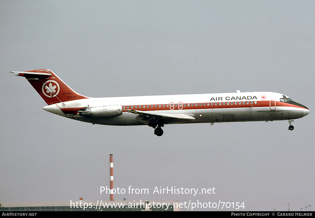 Aircraft Photo of C-FTMJ | McDonnell Douglas DC-9-32 | Air Canada | AirHistory.net #70154