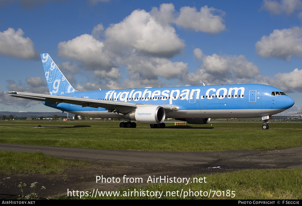 Aircraft Photo of EI-DMJ | Boeing 767-306/ER | Flyglobespan | AirHistory.net #70185