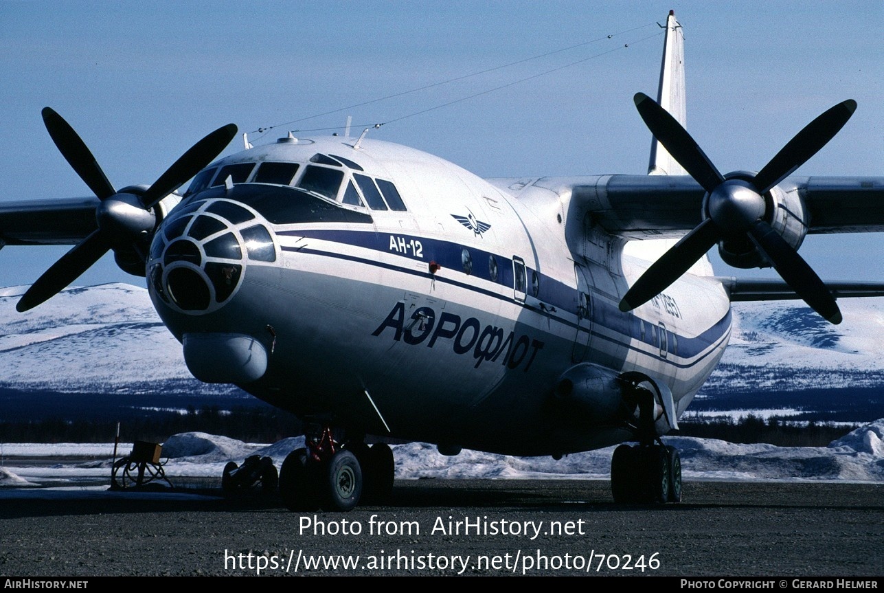 Aircraft Photo of RA-12951 | Antonov An-12B | Aeroflot | AirHistory.net #70246