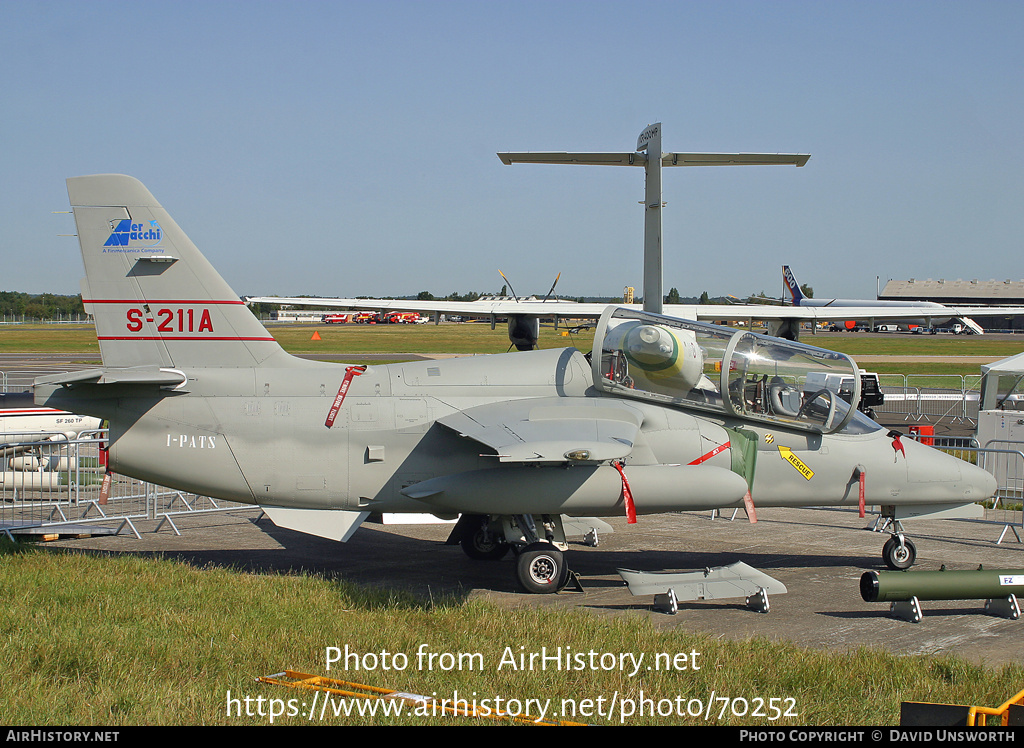 Aircraft Photo of I-PATS | SIAI-Marchetti S-211A | Aermacchi | AirHistory.net #70252