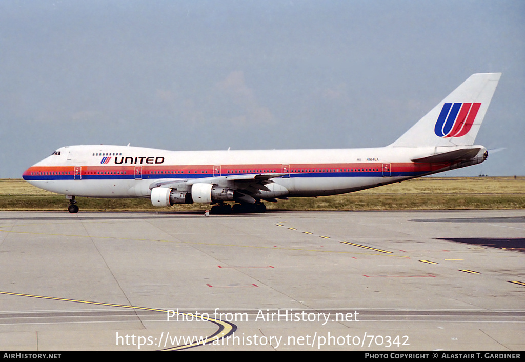 Aircraft Photo of N164UA | Boeing 747-238B | United Airlines | AirHistory.net #70342