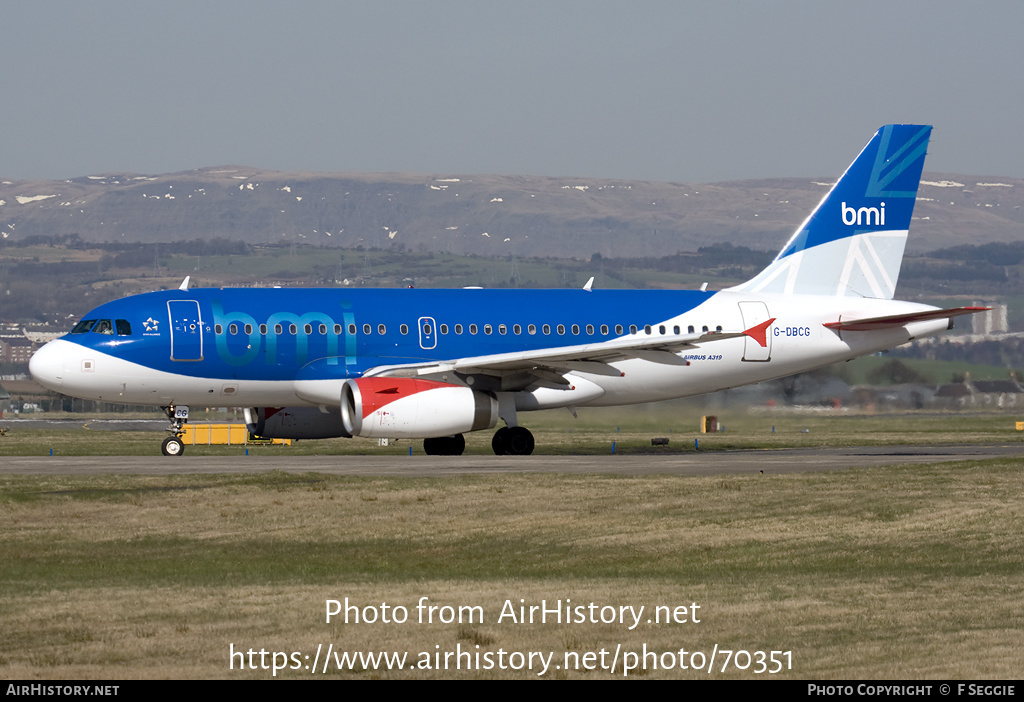 Aircraft Photo of G-DBCG | Airbus A319-131 | BMI - British Midland International | AirHistory.net #70351