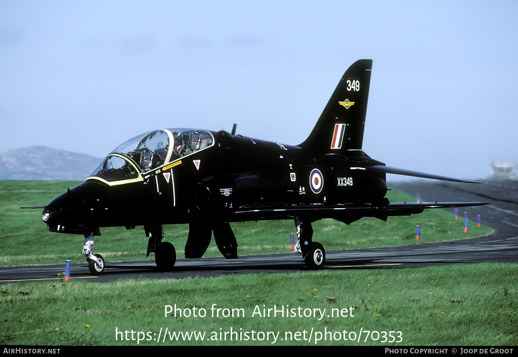 Aircraft Photo of XX349 | British Aerospace Hawk T1 | UK - Air Force | AirHistory.net #70353