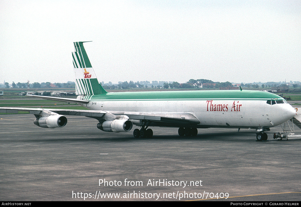 Aircraft Photo of 5N-TAS | Boeing 707-321C | Thames Air | AirHistory.net #70409