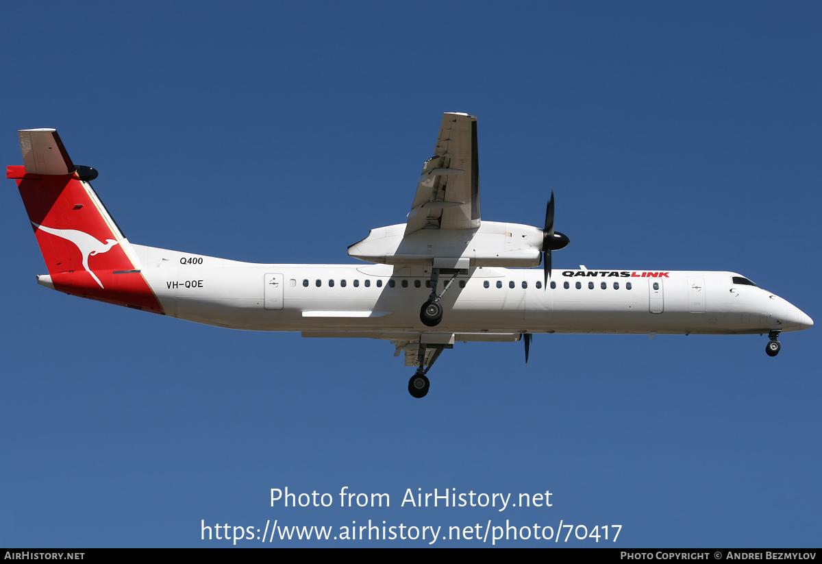 Aircraft Photo of VH-QOE | Bombardier DHC-8-402 Dash 8 | QantasLink | AirHistory.net #70417