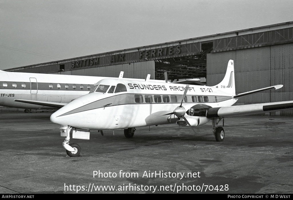 Aircraft Photo of CF-XOK | Saunders ST-27 | Saunders Aircraft | AirHistory.net #70428