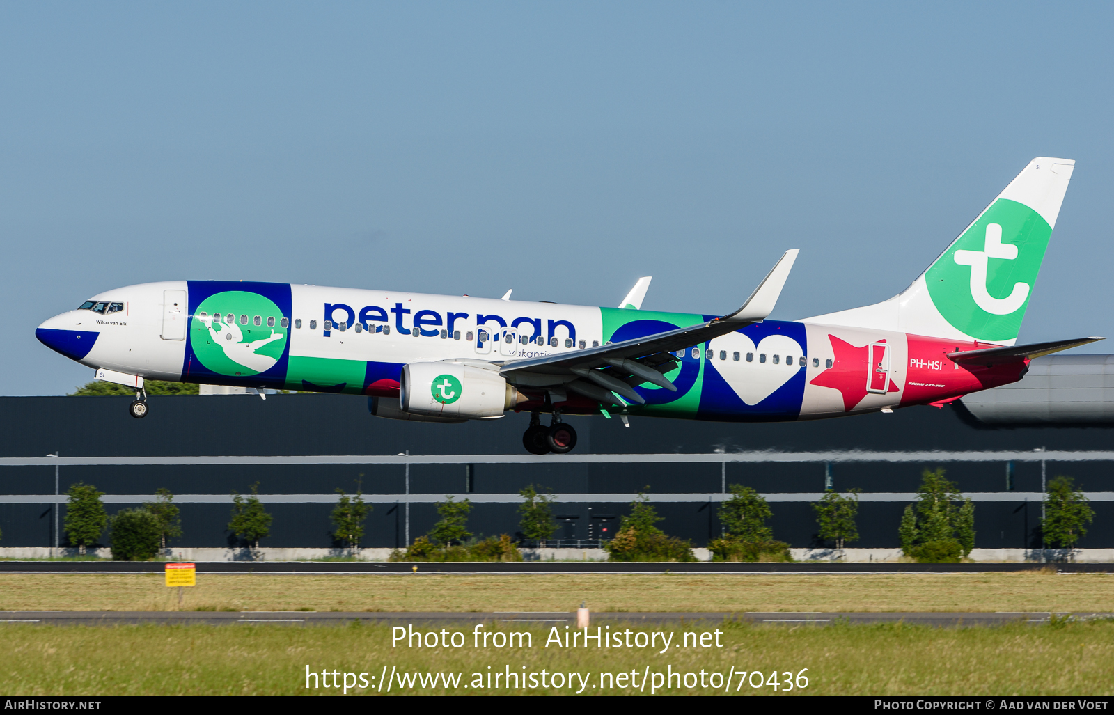 Aircraft Photo of PH-HSI | Boeing 737-8K2 | Transavia | AirHistory.net #70436