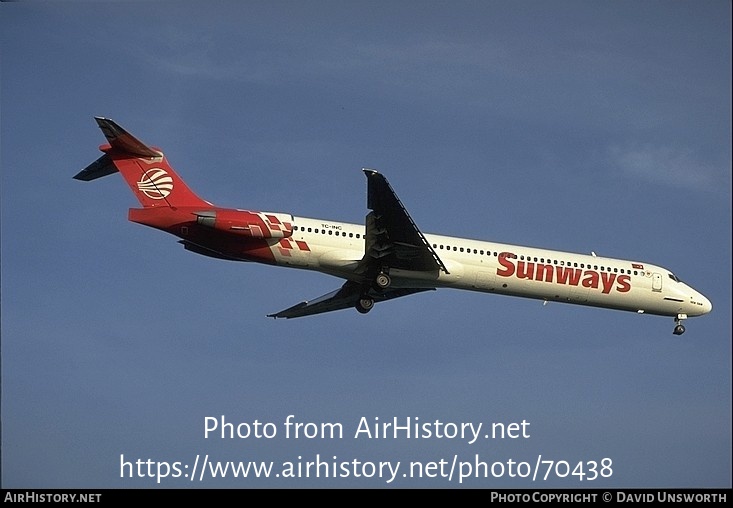 Aircraft Photo of TC-INC | McDonnell Douglas MD-83 (DC-9-83) | Sunways | AirHistory.net #70438