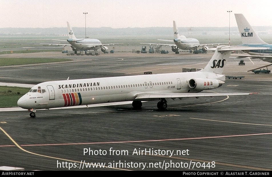 Aircraft Photo of OY-KHK | McDonnell Douglas MD-81 (DC-9-81) | Scandinavian Airlines - SAS | AirHistory.net #70448