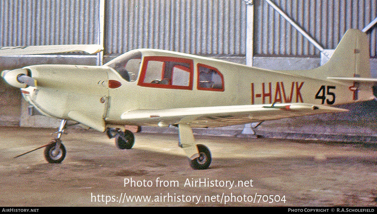 Aircraft Photo of I-HAWK | Pasotti F-9 Sparviero | AirHistory.net #70504