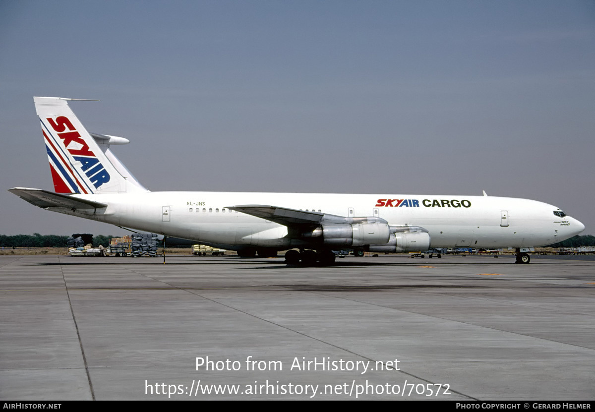 Aircraft Photo of EL-JNS | Boeing 707-323C | Skyair Cargo | AirHistory.net #70572