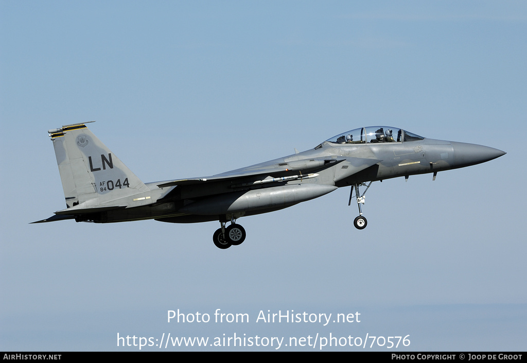 Aircraft Photo of 84-0044 / AF84-044 | McDonnell Douglas F-15D Eagle | USA - Air Force | AirHistory.net #70576