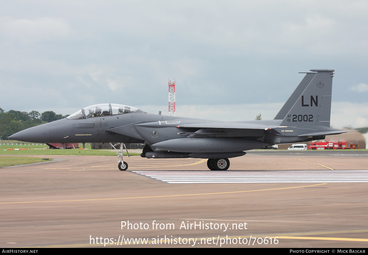 Aircraft Photo of 01-2002 / AF01-2002 | Boeing F-15E Strike Eagle | USA - Air Force | AirHistory.net #70616