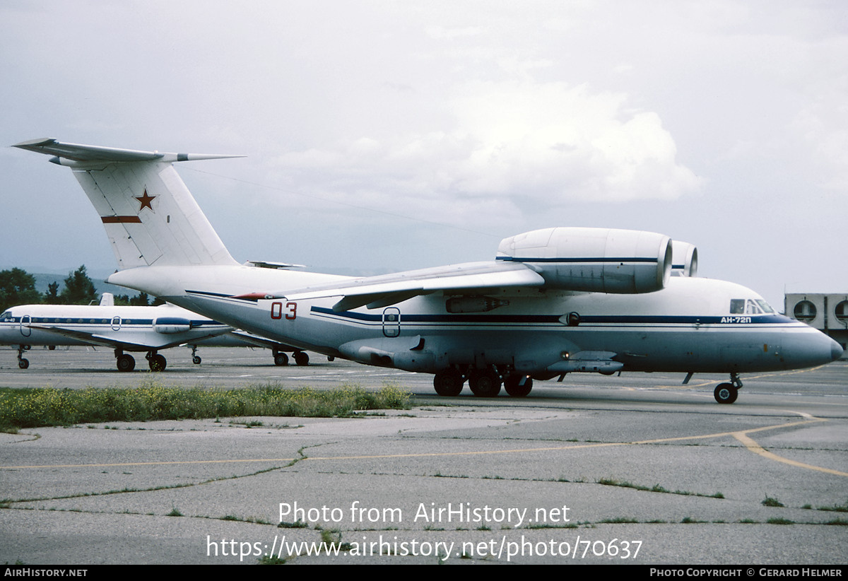 Aircraft Photo of 03 red | Antonov An-72P | Russia - FSB | AirHistory.net #70637