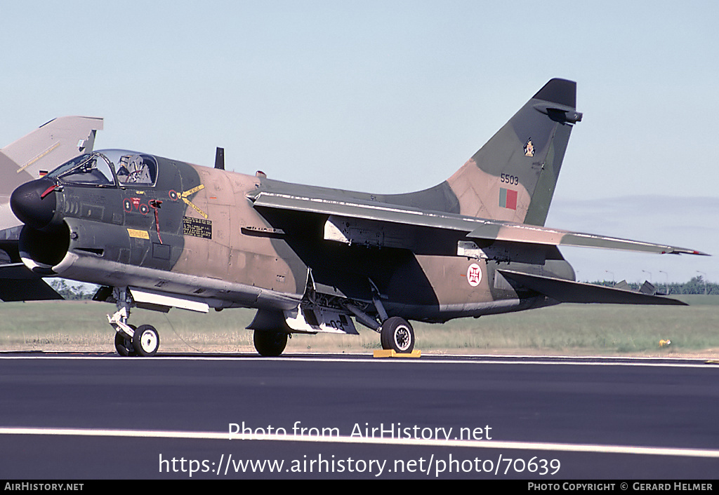 Aircraft Photo of 5503 | LTV A-7P Corsair II | Portugal - Air Force | AirHistory.net #70639