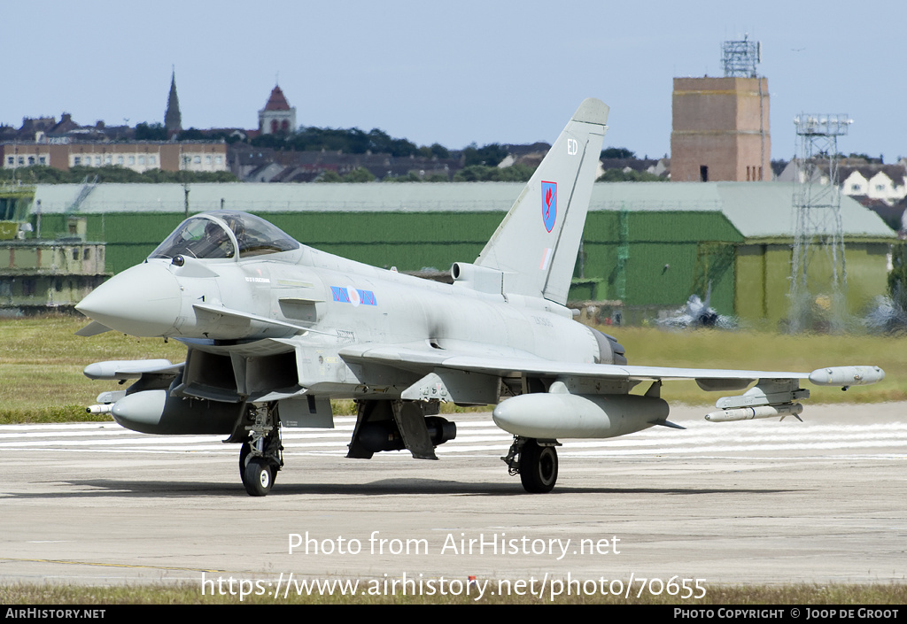 Aircraft Photo of ZK306 | Eurofighter EF-2000 Typhoon FGR4 | UK - Air Force | AirHistory.net #70655