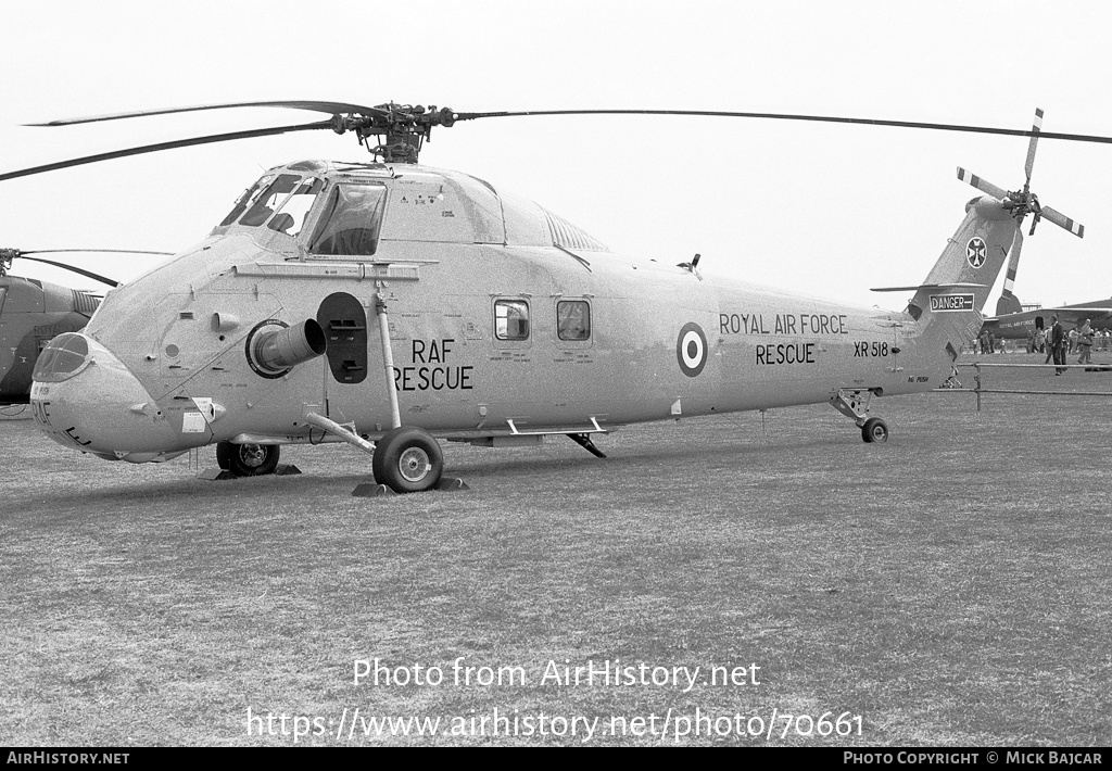 Aircraft Photo of XR518 | Westland WS-58 Wessex HC.2 | UK - Air Force | AirHistory.net #70661