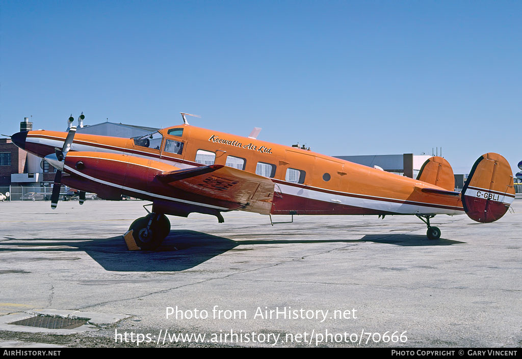 Aircraft Photo of C-GBLI | Hamilton Westwind III | Keewatin Air | AirHistory.net #70666