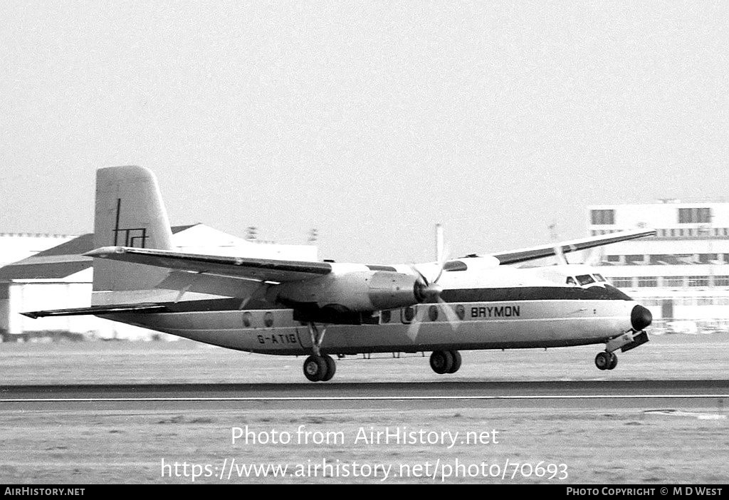 Aircraft Photo of G-ATIG | Handley Page HPR-7 Herald 214 | Brymon Airways | AirHistory.net #70693