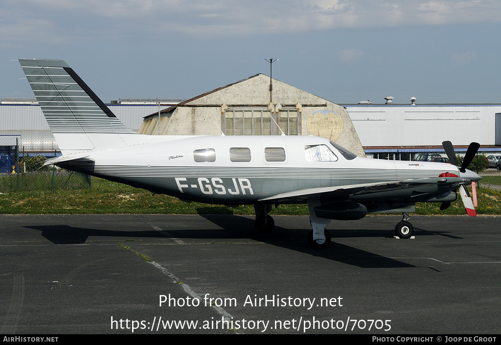 Aircraft Photo of F-GSJR | Piper PA-46-350P Malibu Mirage/Jetprop DLX | AirHistory.net #70705