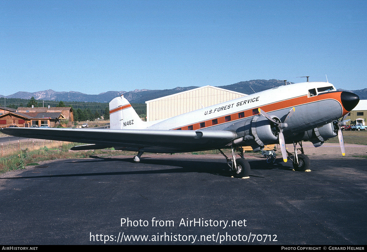 Aircraft Photo of N146Z | Douglas C-47D Skytrain | US Forest Service - USFS | AirHistory.net #70712