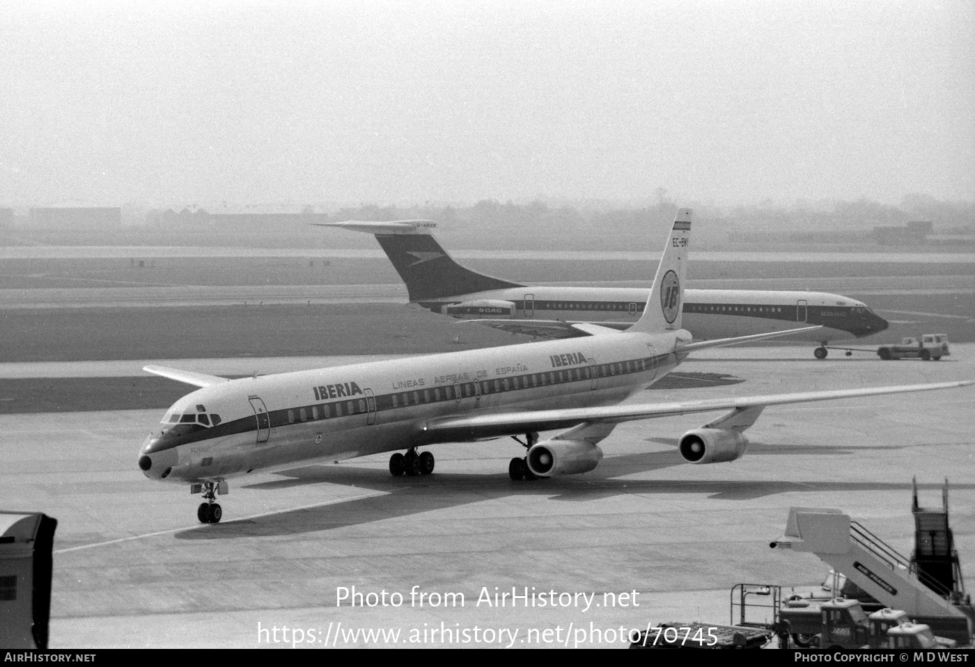 Aircraft Photo of EC-BMY | McDonnell Douglas DC-8-63 | Iberia | AirHistory.net #70745