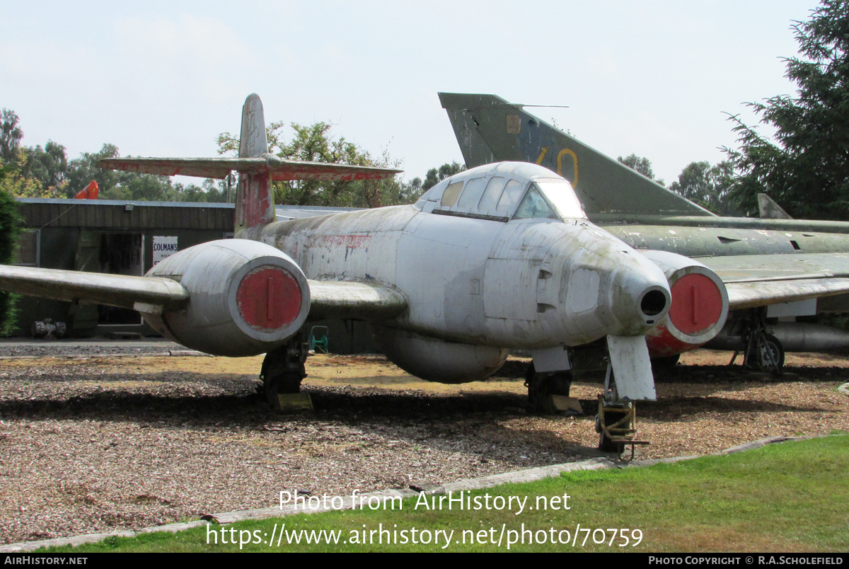 Aircraft Photo of WL375 | Gloster Meteor T7 (Mod) | UK - Air Force | AirHistory.net #70759