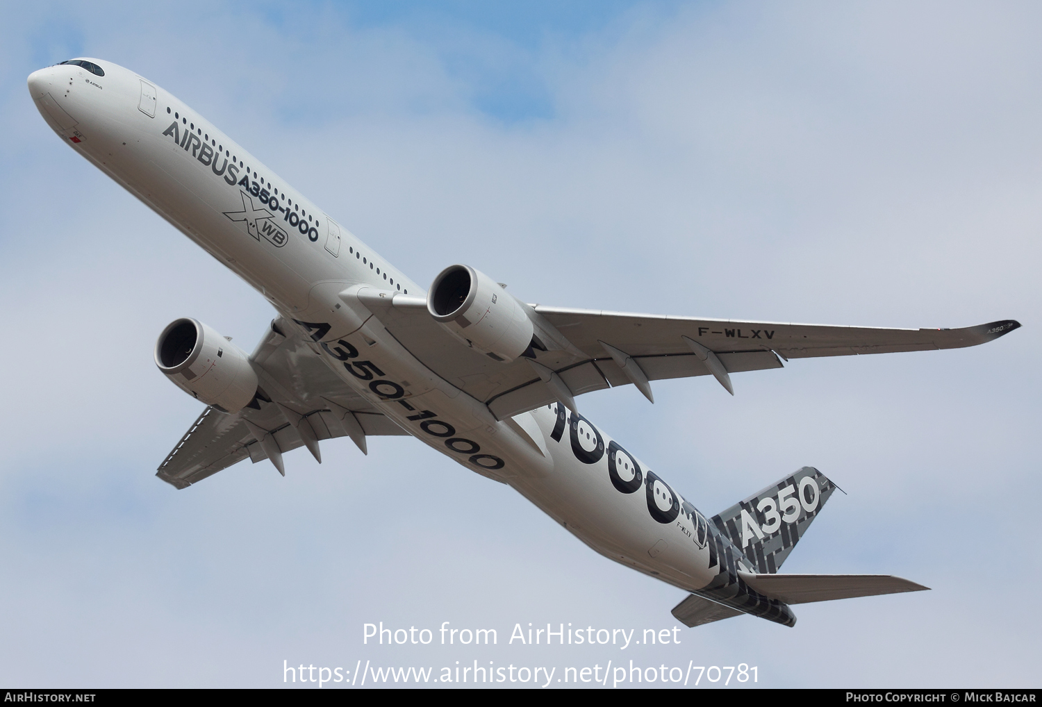 Aircraft Photo of F-WLXV | Airbus A350-1041 | Airbus | AirHistory.net #70781