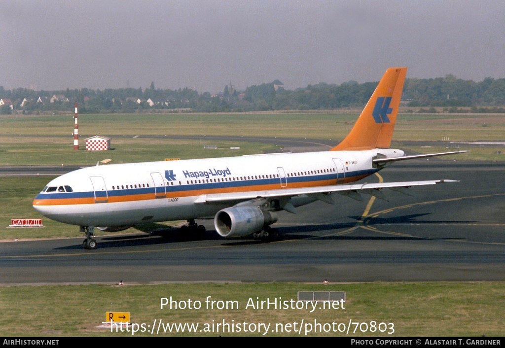 Aircraft Photo of D-AMAY | Airbus A300B4-103 | Hapag-Lloyd | AirHistory.net #70803