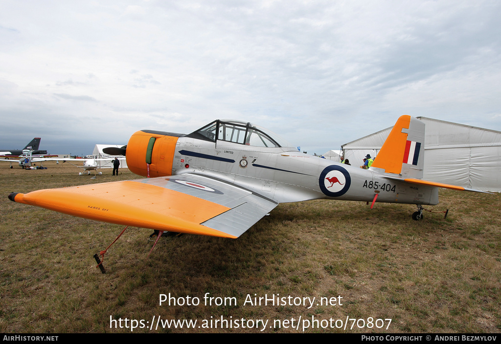 Aircraft Photo of VH-CZE / A85-404 | Commonwealth CA-25 Winjeel | Australia - Air Force | AirHistory.net #70807