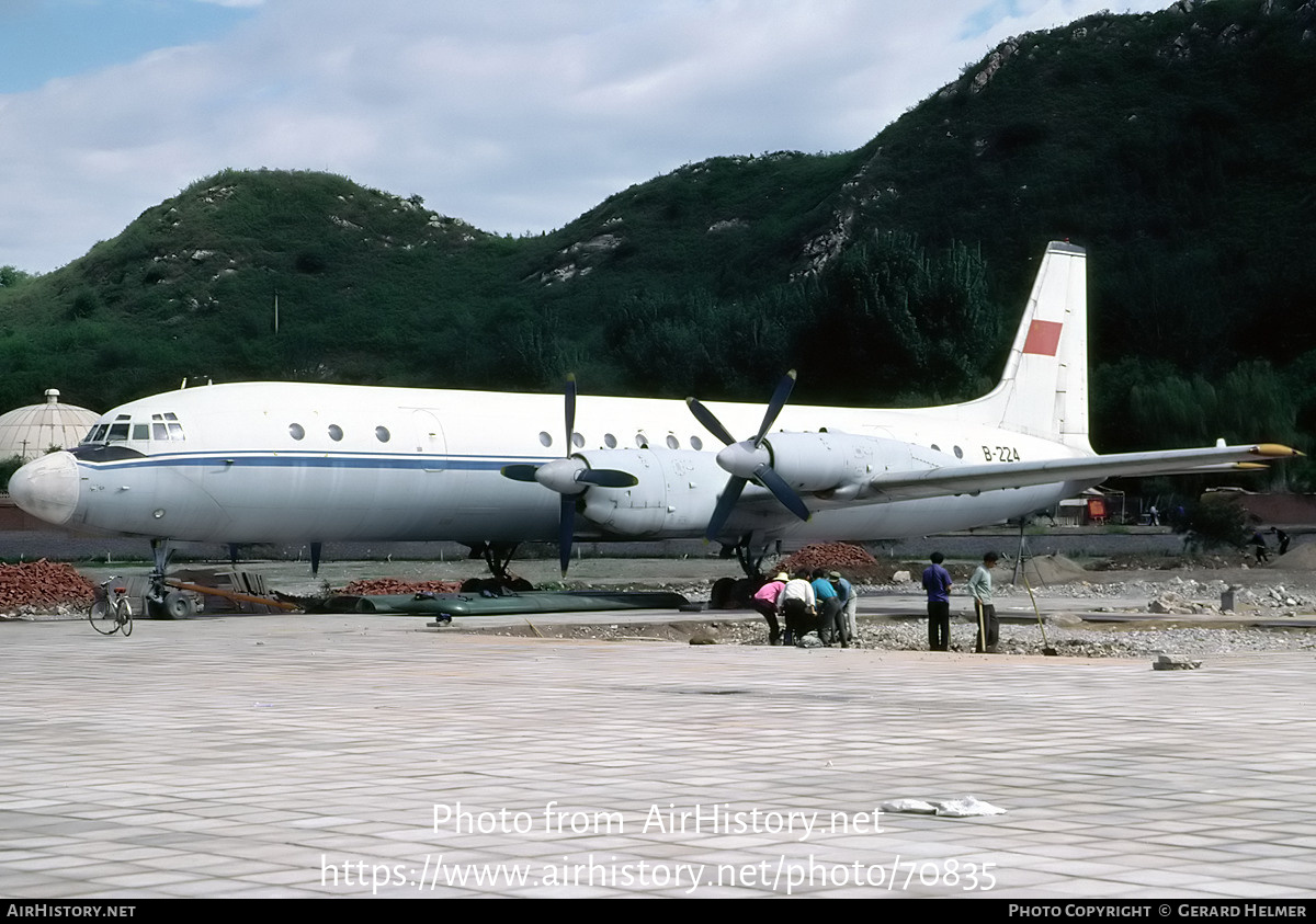 Aircraft Photo of B-224 | Ilyushin Il-18D | CAAC - Civil Aviation Administration of China | AirHistory.net #70835