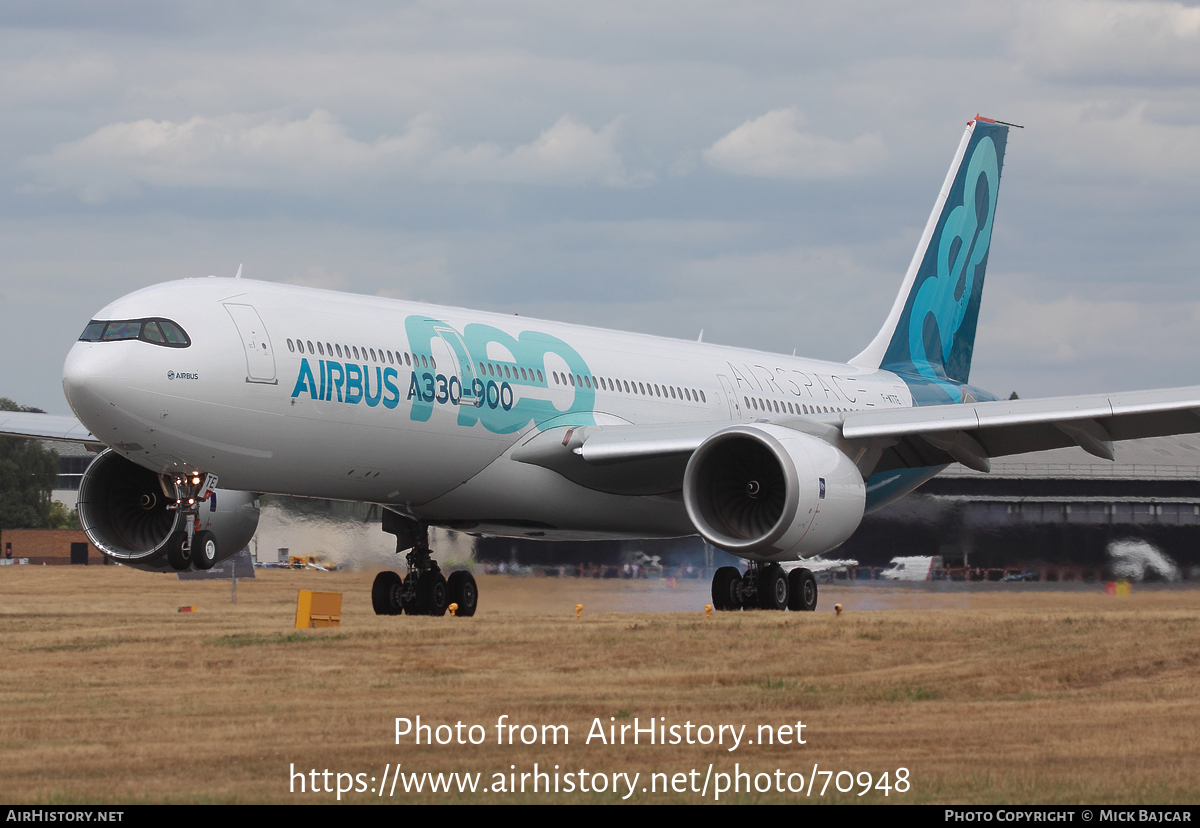 Aircraft Photo of F-WTTE | Airbus A330-941N | Airbus | AirHistory.net #70948