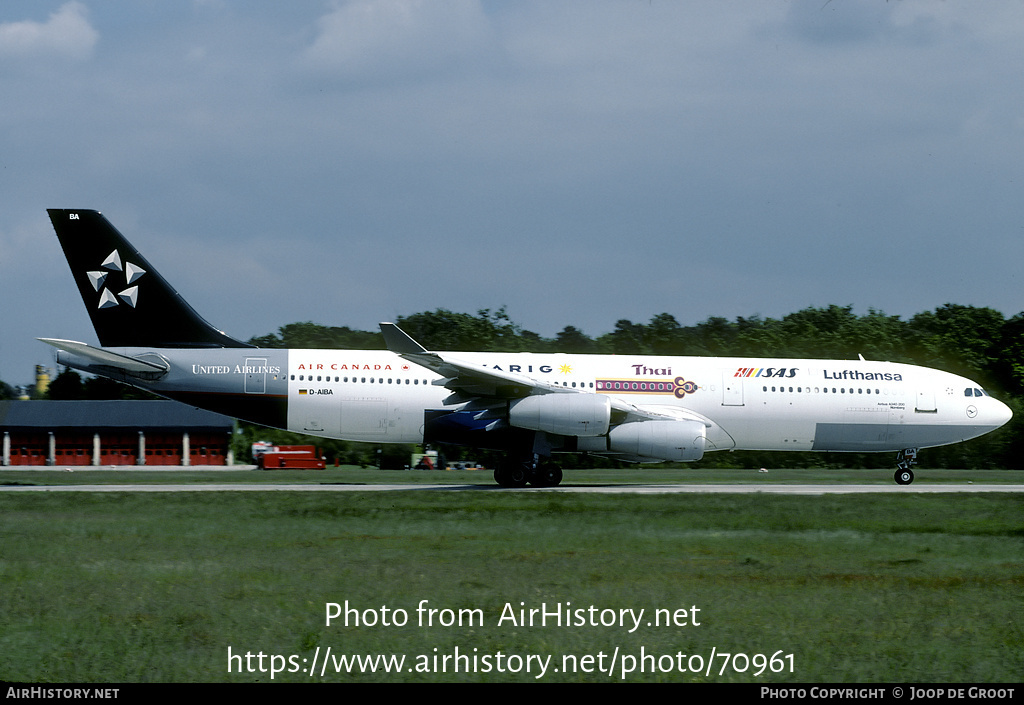 Aircraft Photo of D-AIBA | Airbus A340-211 | Lufthansa | AirHistory.net #70961