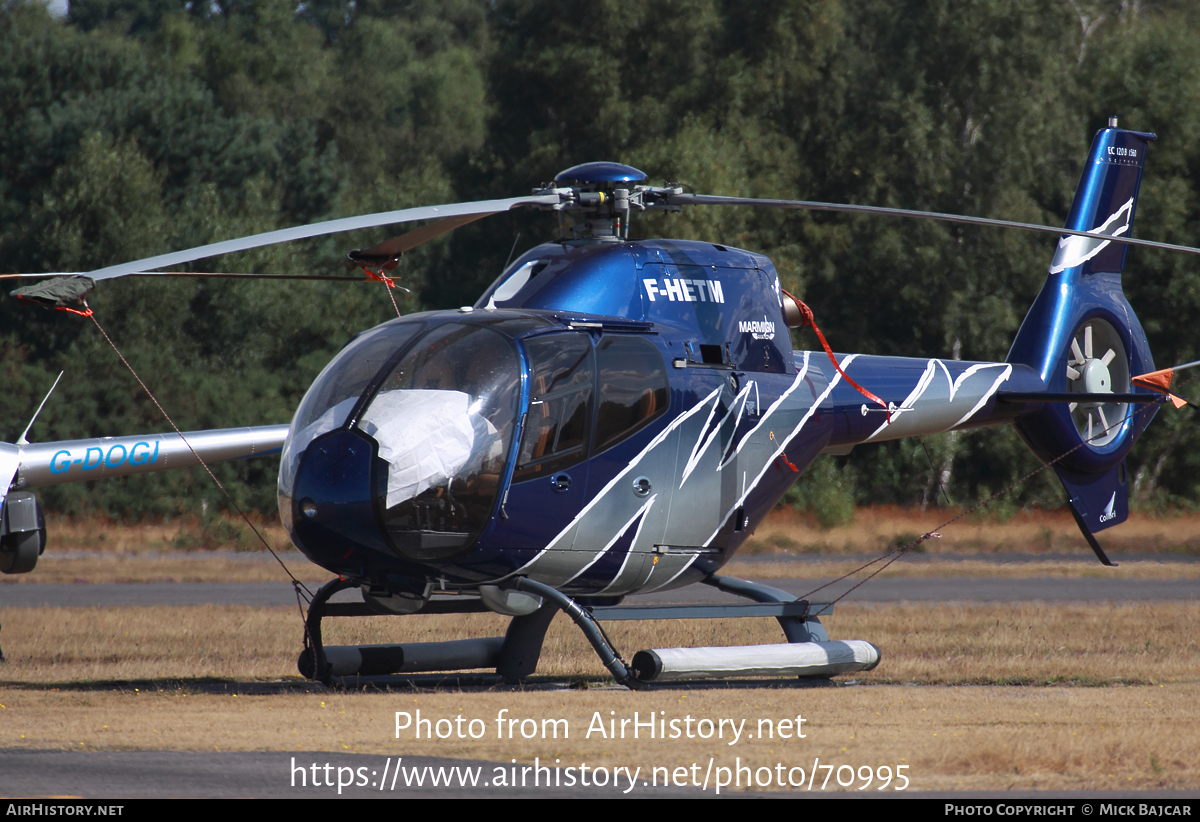 Aircraft Photo of F-HETM | Eurocopter EC-120B Colibri | Marmion Aviation | AirHistory.net #70995