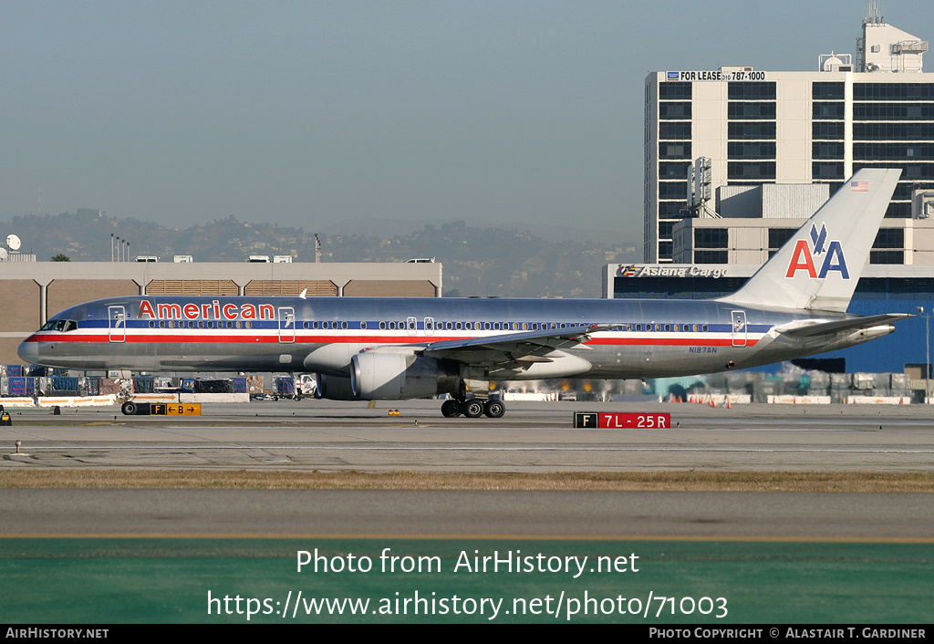 Aircraft Photo of N187AN | Boeing 757-223 | American Airlines | AirHistory.net #71003