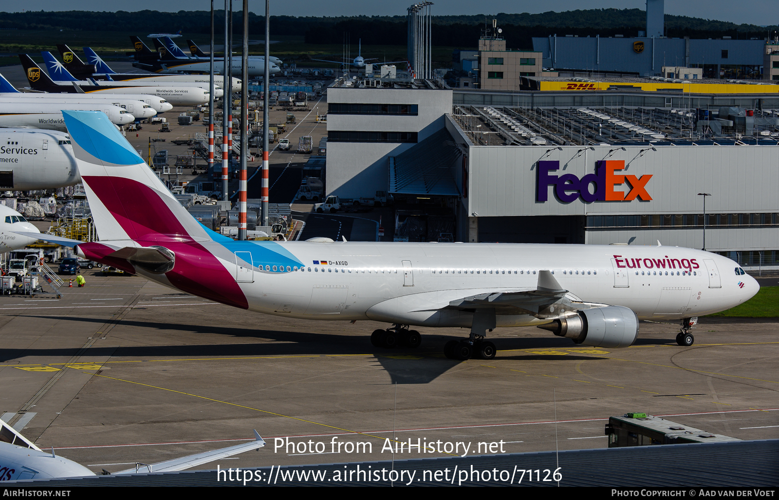 Aircraft Photo of D-AXGD | Airbus A330-203 | Eurowings | AirHistory.net #71126