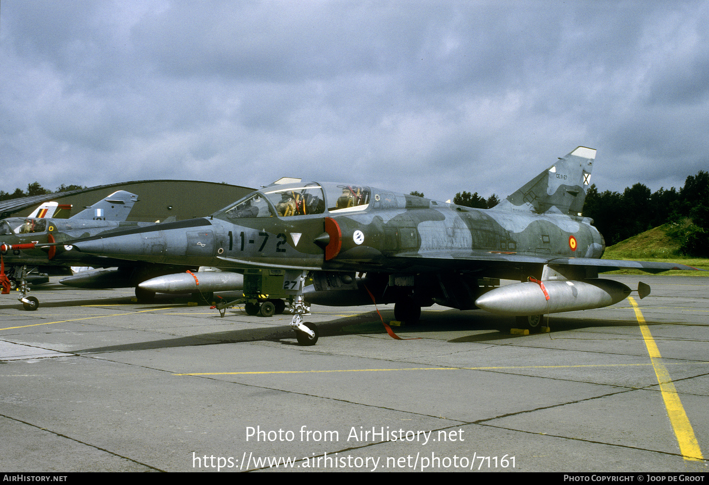 Aircraft Photo of CE11-27 | Dassault Mirage IIIDE | Spain - Air Force | AirHistory.net #71161