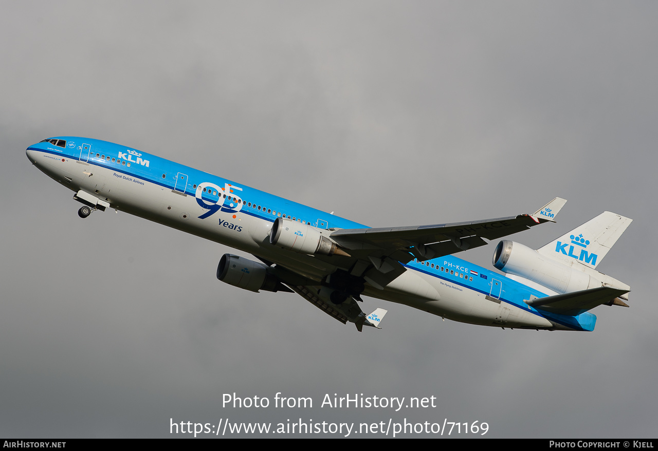 Aircraft Photo of PH-KCE | McDonnell Douglas MD-11 | KLM - Royal Dutch Airlines | AirHistory.net #71169