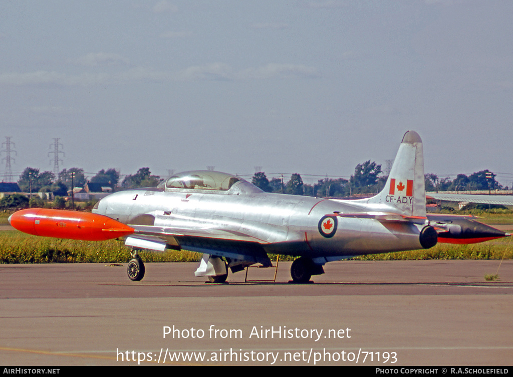 Aircraft Photo of CF-ADY | Canadair T-33AN Silver Star 3 | Canada - Air Force | AirHistory.net #71193