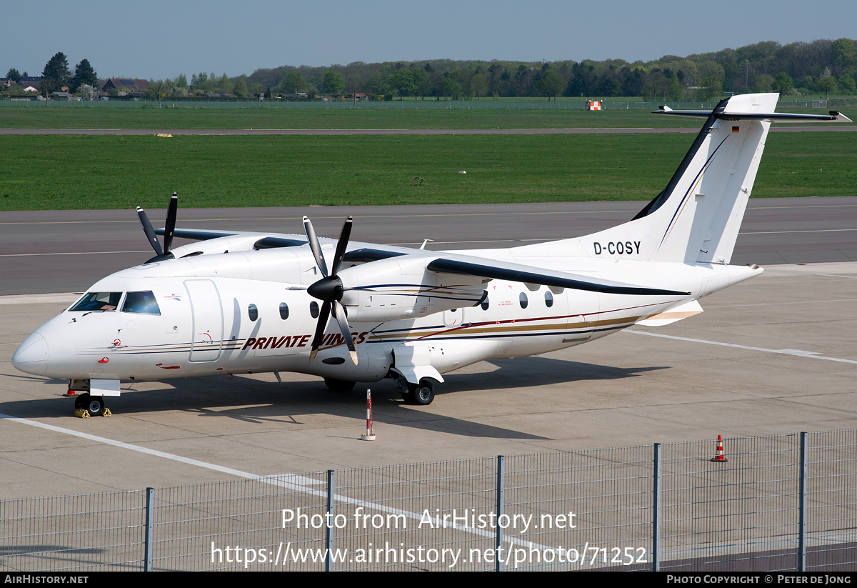 Aircraft Photo of D-COSY | Dornier 328-110 | Private Wings | AirHistory.net #71252